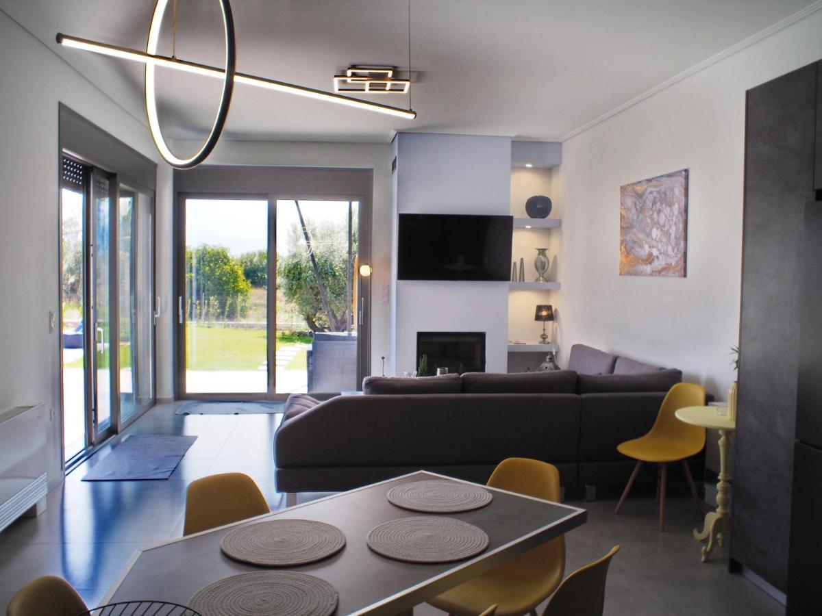 Nostos Luxury Villas With Private Pool In Nafpaktos Dış mekan fotoğraf