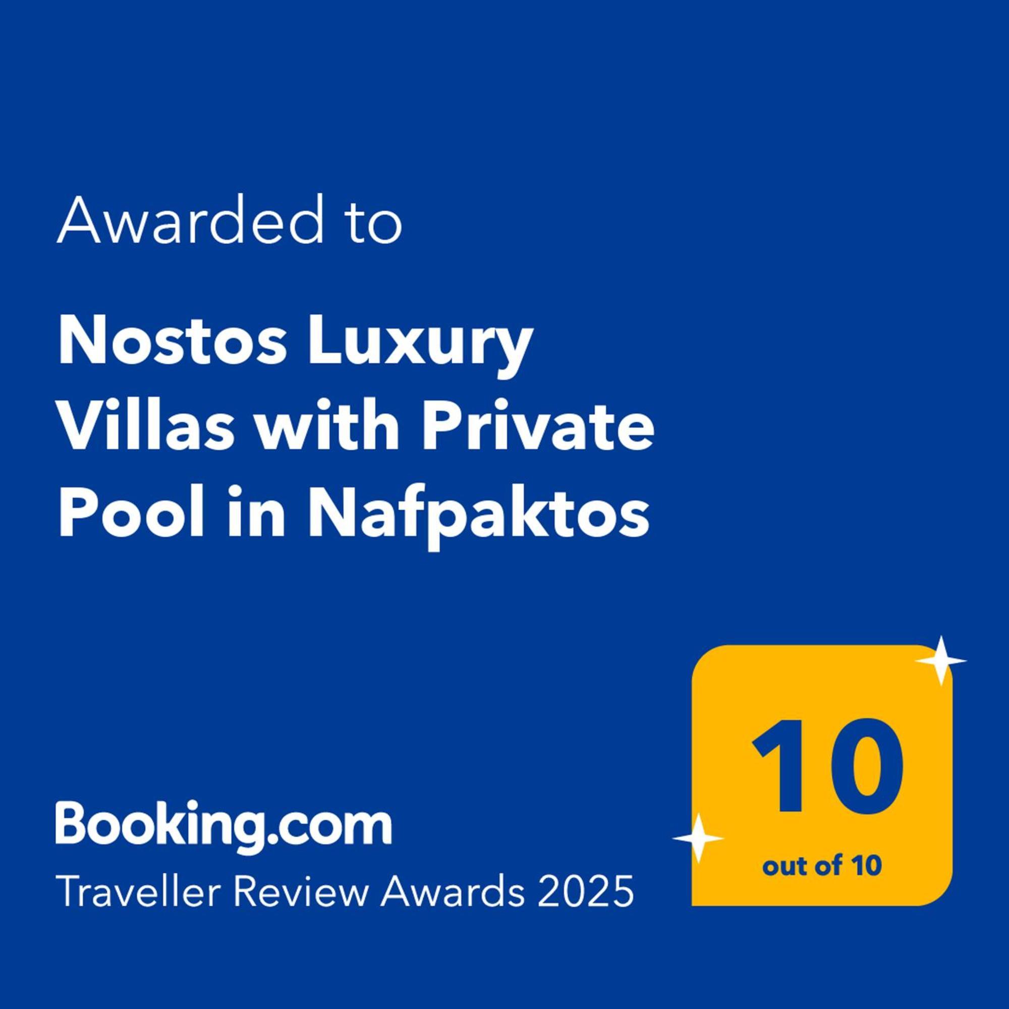 Nostos Luxury Villas With Private Pool In Nafpaktos Dış mekan fotoğraf